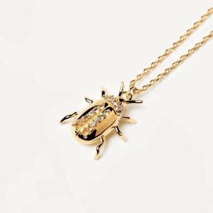 Balance Beetle Amulet Necklace Everyday Necklaces