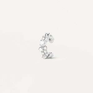 Bubble Silver Ear Cuff Ear Cuffs