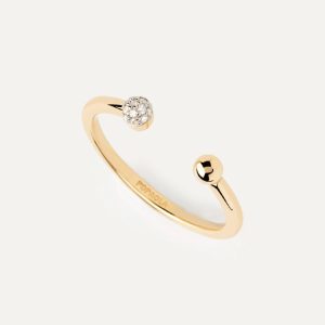 Diamonds And Gold Clara Ring Basic Rings