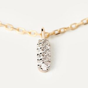 Diamonds And Gold Pop Necklace Diamond Necklaces