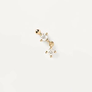 Diamonds And Gold Soho Single Earring Ear Piercings