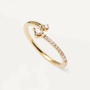 Diamonds And Gold Swing Ring Diamond Rings