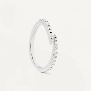 Embrace Silver Ring Basic Rings