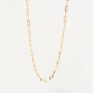 Gold Cable Chain Necklace Chain Necklaces