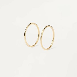 Gold Essential Mini Hoops Basic Earrings