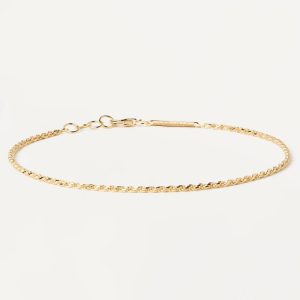 Gold Rope Chain Bracelet Bracelets