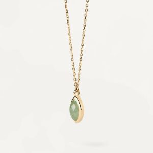 Green Aventurine Nomad Necklace Basic Necklaces