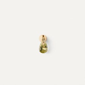 Green Lily Single Earring Ear Piercings