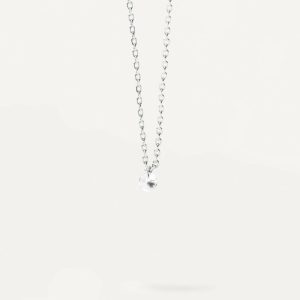 Joy Silver Solitary Necklace Everyday Necklaces