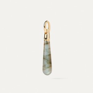 Labradorite Large Drop Pendant Gemstone Pendants