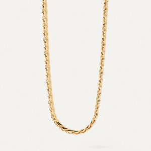 Large Serpentine Chain Necklace Chain Necklaces