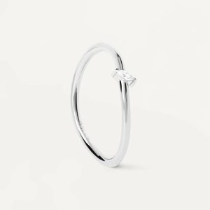 Leaf Silver Ring Basic Rings