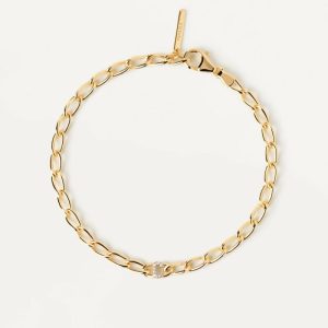 Letter C Chain Bracelet Bracelets