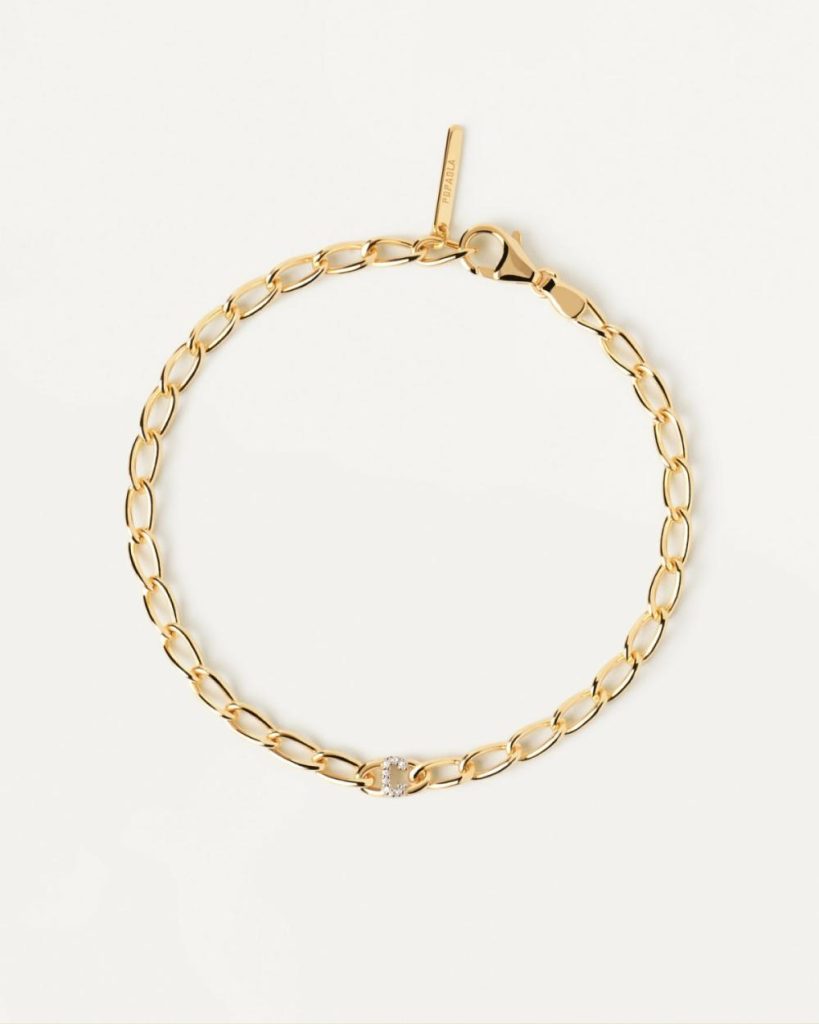 Letter C Chain Bracelet Bracelets