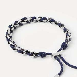 Midnight Rope And Chain Bracelet Bracelets