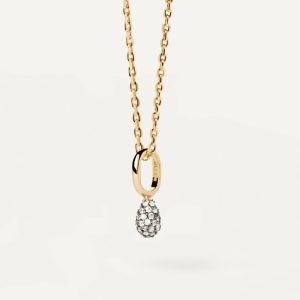 Pavé Lava Necklace Everyday Necklaces