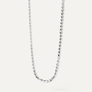 Serpentine Silver Chain Necklace Chain Necklaces