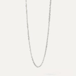 Sparkle Silver Chain Necklace Chain Necklaces