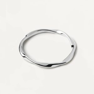 Spiral Silver Ring Basic Rings