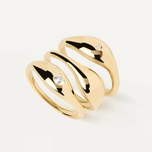 Sugar Ring Set Gold Rings