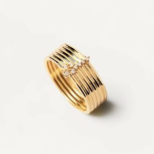 Super Nova Ring Gold Rings