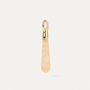 Yellow Aventurine Large Drop Pendant Gemstone Pendants