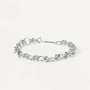 Meraki Silver Chain Bracelet Bracelets